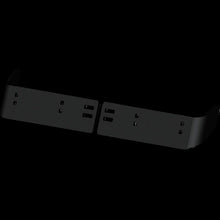 Load image into Gallery viewer, KFI PRODUCTS PLOW CURB GUARDS - BLACK 106155