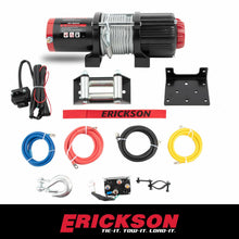 Load image into Gallery viewer, ERICKSON ERICKSON 4000 LB DC WINCH  7/32" X 50' STEEL ROPE 06428