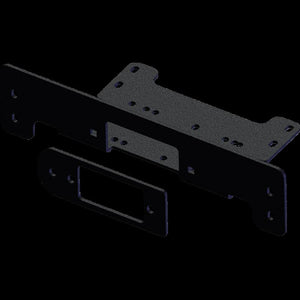 KFI PRODUCTS WINCH MOUNT - KAWASAKI MULE 101380