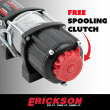 Load image into Gallery viewer, ERICKSON ERICKSON 4000 LB DC WINCH  7/32" X 50' STEEL ROPE 06428