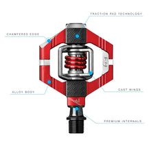 Load image into Gallery viewer, CRANK BROTHERS PEDAL CANDY 7 RED/RED 15982 - Motomike Canada
