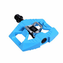 Load image into Gallery viewer, CRANK BROTHERS PEDAL DOUBLE 1 SHOT BLUE/BLACK 16181