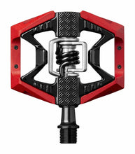 Load image into Gallery viewer, CRANK BROTHERS PEDAL DOUBLE SHOT 3 RED/BLACK 16110