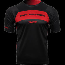 Load image into Gallery viewer, THOR BICYCLE JRSY INTENSE DRT BK/RD LG 5120-0153