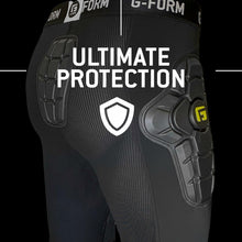 Load image into Gallery viewer, G-Form EX-1 Short Liner - Athletic Shorts for Men - Protective Shorts for Cycling, Mountain Biking &amp; Snowboarding, Black/Yellow, Medium