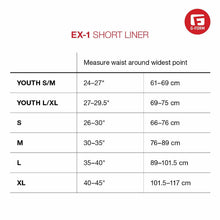 Load image into Gallery viewer, G-FORM EX-1 Short Liner B/Y L BM8703015