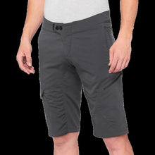 Load image into Gallery viewer, 100% RIDECAMP SHORTS CHARCOAL 30 40029-00008