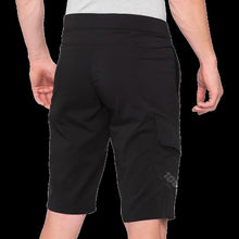 Load image into Gallery viewer, 100% RIDECAMP SHORTS BLACK 38 40029-00005
