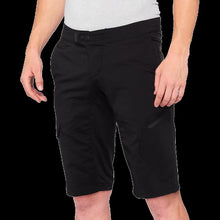 Load image into Gallery viewer, 100% RIDECAMP SHORTS BLACK 38 40029-00005