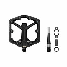 Load image into Gallery viewer, CRANK BROTHERS PEDAL STAMP 1 SMALL BLACK GEN 2 16810
