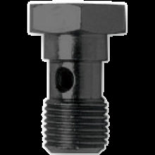 Load image into Gallery viewer, GOODRIDGE 7/16-24 SINGLE BANJO BOLT  BLACK P775-44ZBK
