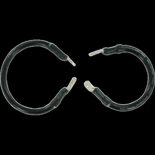 DRAG SPECIALTIES 89-08 FX/FLST BLACK BATTERY CABLE KIT 79-3002-1
