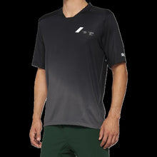 Load image into Gallery viewer, 100% CELIUM SHORT SLEEVE JERSEY BLACK/CHARCOAL - L 40011-00002