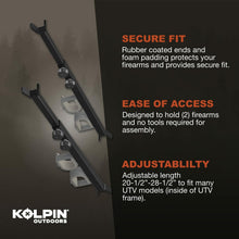 Load image into Gallery viewer, Kolpin 20078 Utv Overhead Gun Carrier