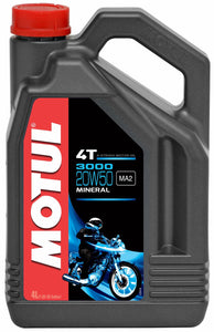 MOTUL 3000 4T 20W50 4L MOTUL 107319
