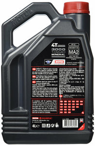 MOTUL 3000 4T 10W40 4L MOTUL 107693