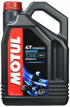 Load image into Gallery viewer, MOTUL 3000 4T 10W40 4L MOTUL 107693