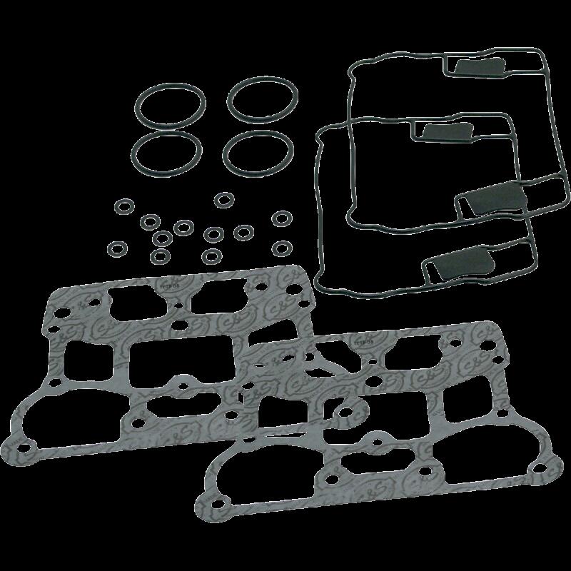 S&S CYCLE TWIN CAM GASKET SET F/D-CAST ROCKER BOX 90-4111