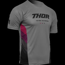 Load image into Gallery viewer, THOR BICYCLE JRSY ASIST REACT GY/PU SM 5120-0175