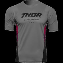 Load image into Gallery viewer, THOR BICYCLE JRSY ASIST REACT GY/PU SM 5120-0175