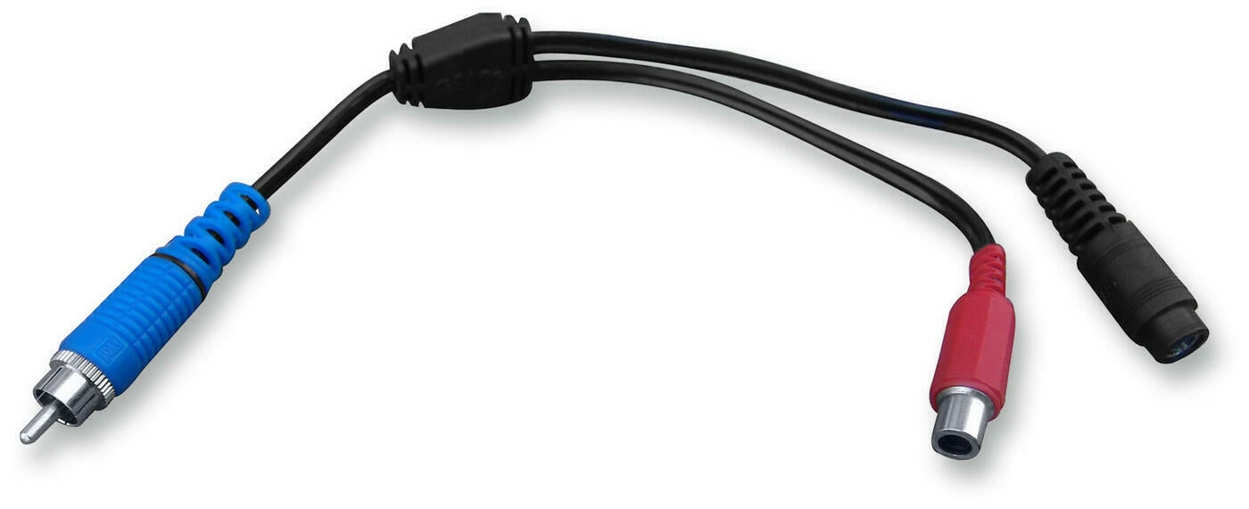 GEARS CANADA HEATED VISOR CORD Y-CORD RCA/COAX 100285-1
