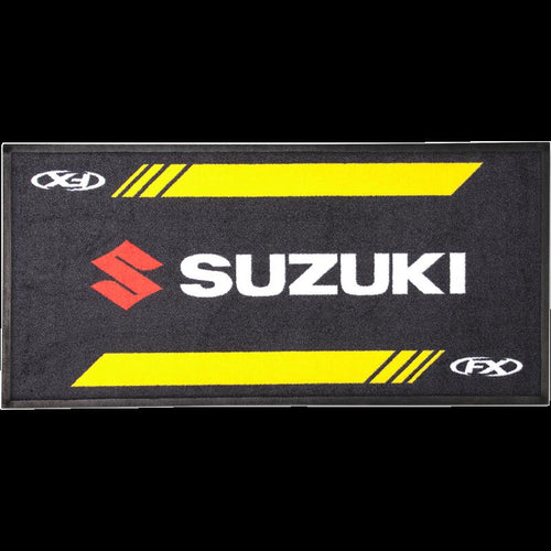 FACTORY EFFEX-APPAREL DOOR MAT SUZUKI BLACK 22-45420