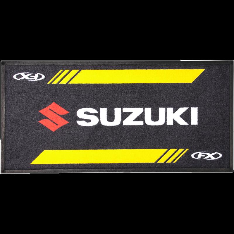 FACTORY EFFEX-APPAREL DOOR MAT SUZUKI BLACK 22-45420