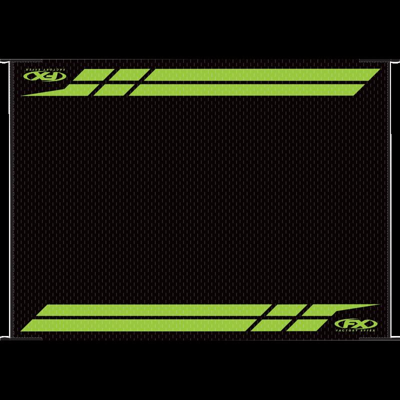 FACTORY EFFEX-APPAREL RV MAT KAWASAKI BLK/GRN 22-45130