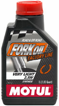 Load image into Gallery viewer, Motul 105962 Fork Oil FL V L 2.5W 6X1L - Motomike Canada