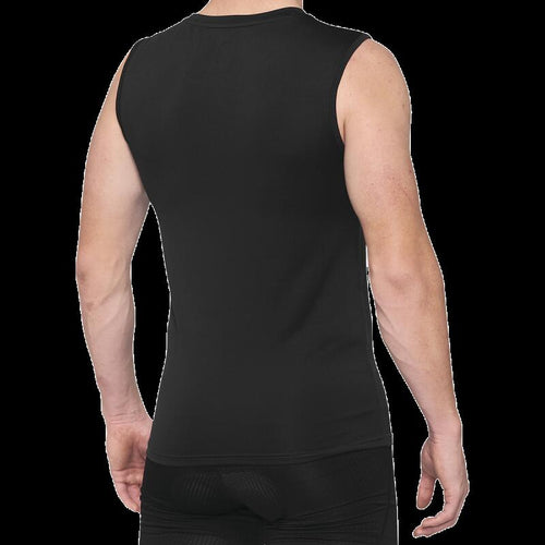 100% BASECAMP SLEEVELESS BASE LAYER BLACK MD 40046-00001
