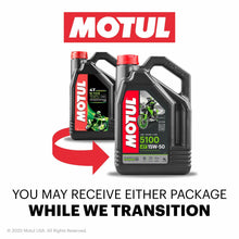 Load image into Gallery viewer, MOTUL 5100 4T ESTER 15W50 4L MOTUL 104083