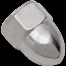 Load image into Gallery viewer, DRAG SPECIALTIES 1/4-28 CHRME ACORN NUTS(10) CY-CHROME MPB104