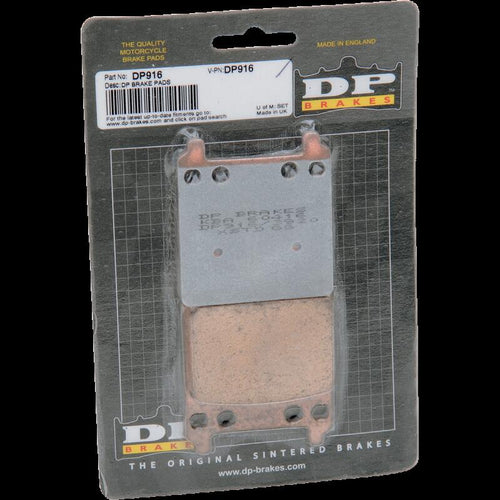 DP BRAKES DP916 STANDARD COMPOUND BRAKE PAD SET DP916