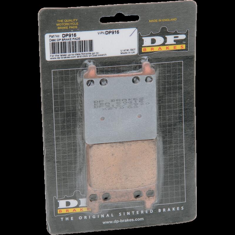 DP BRAKES DP916 STANDARD COMPOUND BRAKE PAD SET DP916