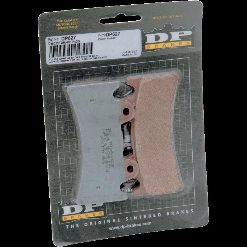 DP BRAKES DP627 STANDARD COMPOUND BRAKE PAD SET DP627