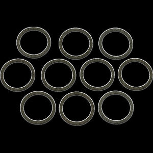 JAMES GASKET 84-13 EXHAUST PIPE GASKET 10 PACK JGI-65324-83