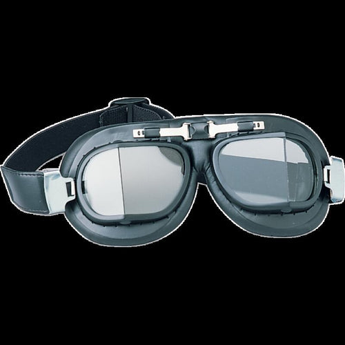DRAG SPECIALTIES RED BARON GOGGLES W/FLAT BLK FRAMES EA DS-110330