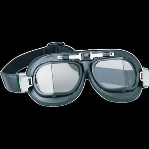 DRAG SPECIALTIES RED BARON GOGGLES W/FLAT BLK FRAMES EA DS-110330