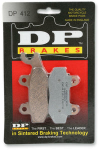 DP BRAKES DP412 STANDARD COMPOUND BRAKE PAD SET DP412