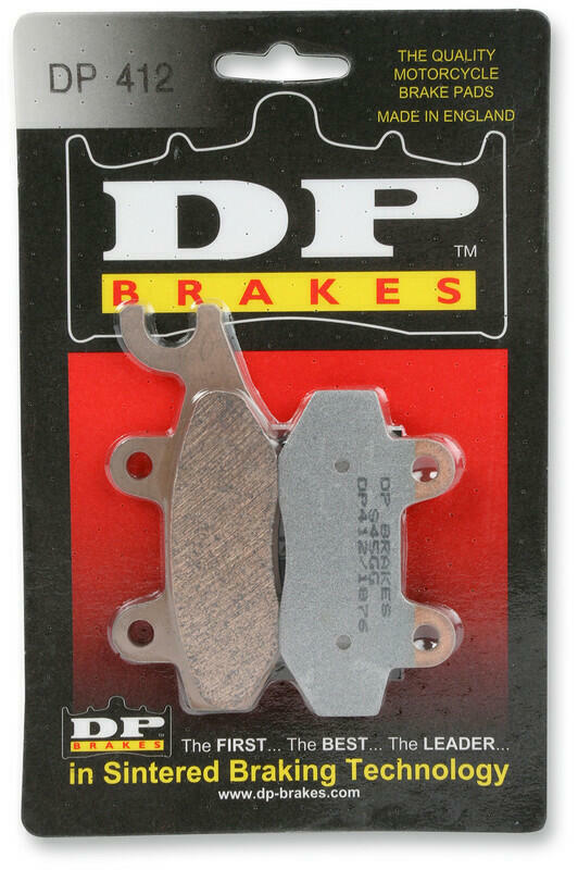 DP BRAKES DP412 STANDARD COMPOUND BRAKE PAD SET DP412