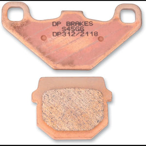 DP BRAKES DP312 STANDARD COMPOUND BRAKE PAD SET DP312