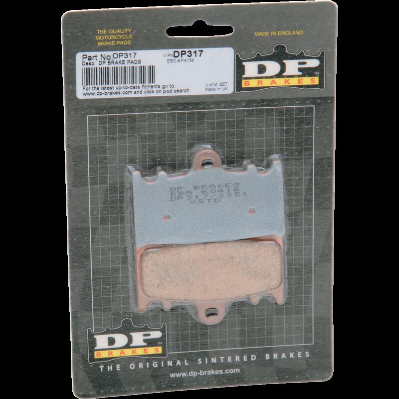 DP BRAKES DP317 STANDARD COMPOUND BRAKE PAD SET DP317