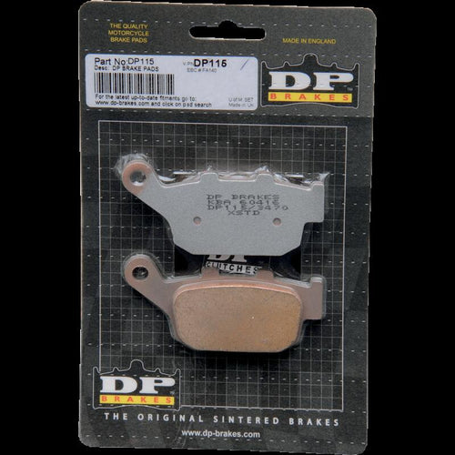 DP BRAKES DP115 DP115 STANDARD COMPOUND BRAKE PAD SET