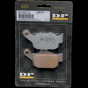 DP BRAKES DP115 DP115 STANDARD COMPOUND BRAKE PAD SET