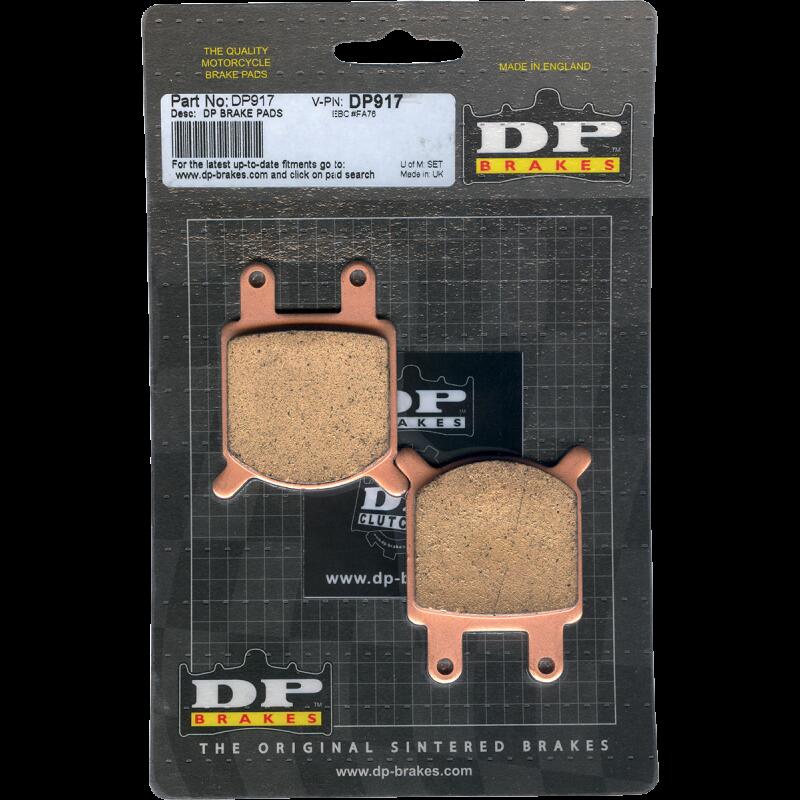 DP BRAKES DP917 STANDARD COMPOUND BRAKE PAD SET DP917