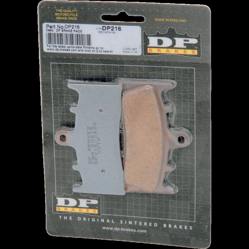 DP BRAKES DP216 STANDARD COMPOUND BRAKE PAD SET DP216