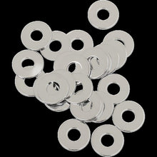 Load image into Gallery viewer, DRAG SPECIALTIES FLAT WASHERS CHRM 5/16 USS(25)CY-CHROME MPB595