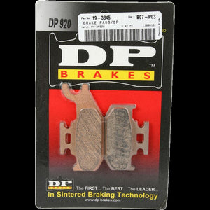 DP BRAKES DP920 STANDARD COMPOUND BRAKE PAD SET DP920