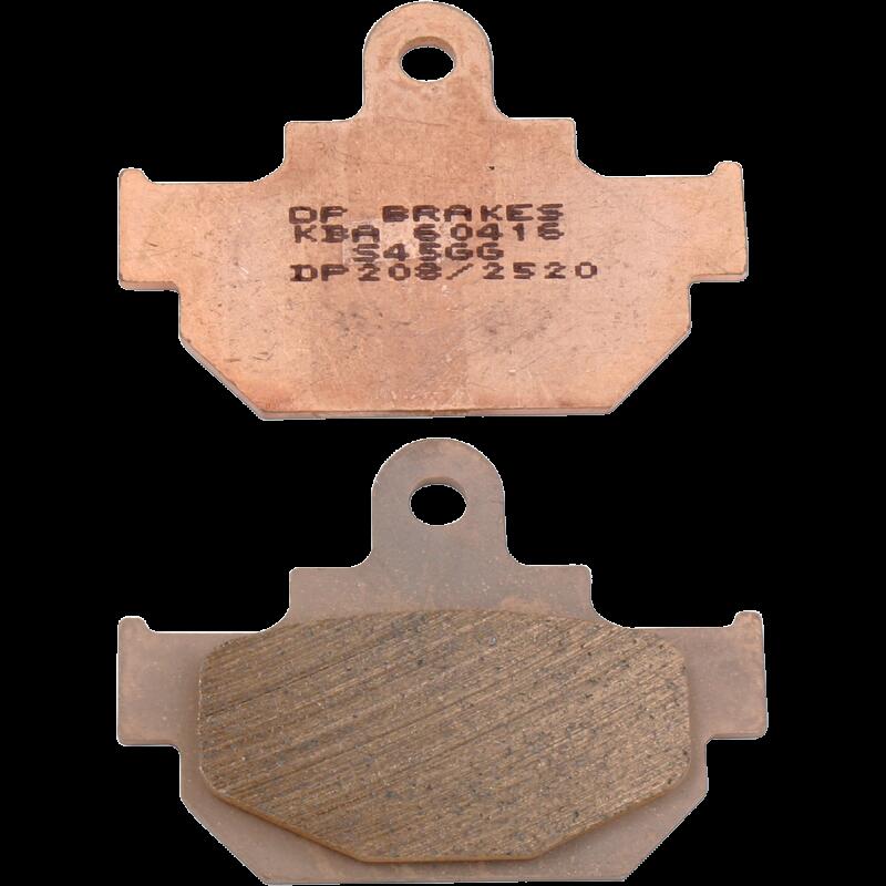 DP BRAKES DP208 STANDARD COMPOUND BRAKE PAD SET DP208