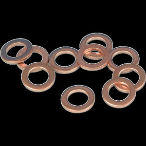 JAMES GASKET 75-85 XL COPPER DAMPER ROD WASHER (10PK) JGI-45406-75